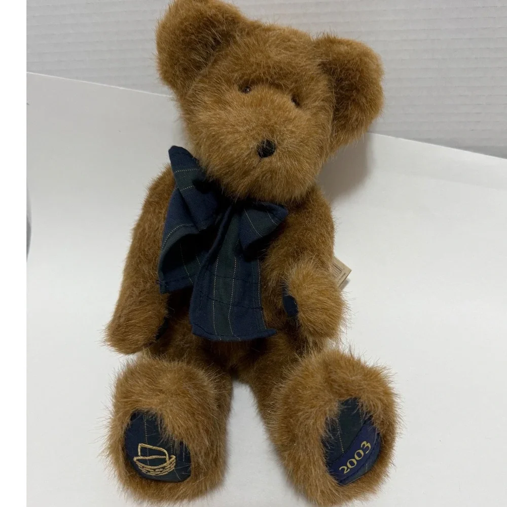 Boyds Bears Longaberger 2003 Limited Edition Teddie Collectibear Jointed‎ Plush